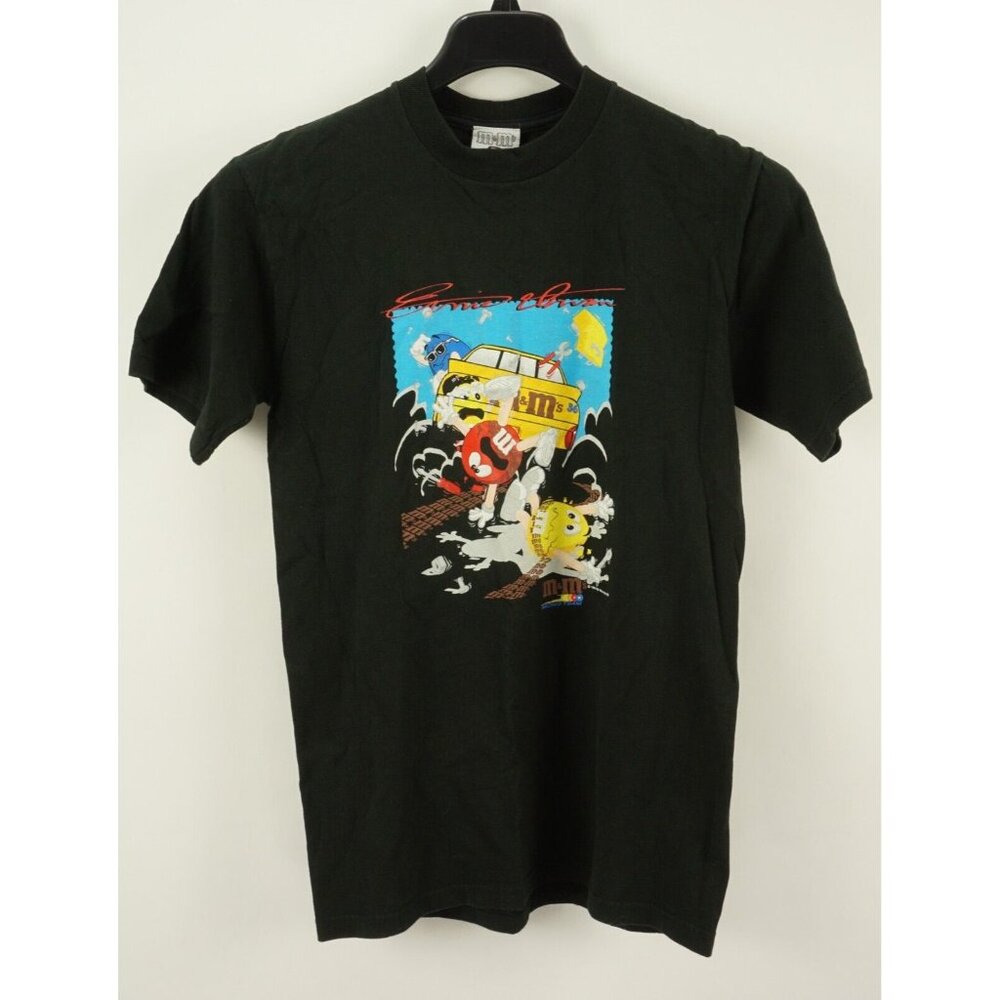 Vintage Ernie Irvan Shirt Men's Small M&M's Racing Team NASCAR #36 Pontiac 1999
